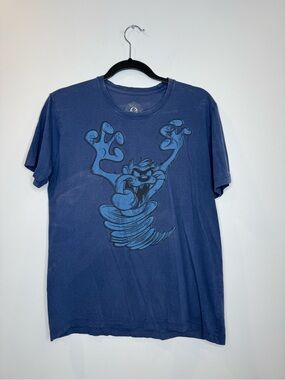 Looney Tunes Men's Dark Blue Taz Graphic Tee sz medium